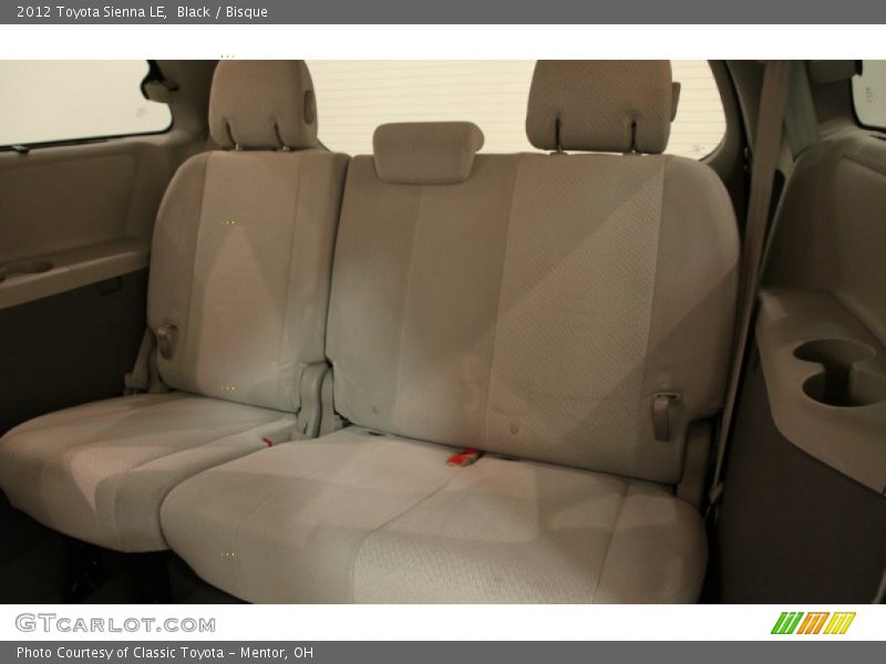 Black / Bisque 2012 Toyota Sienna LE