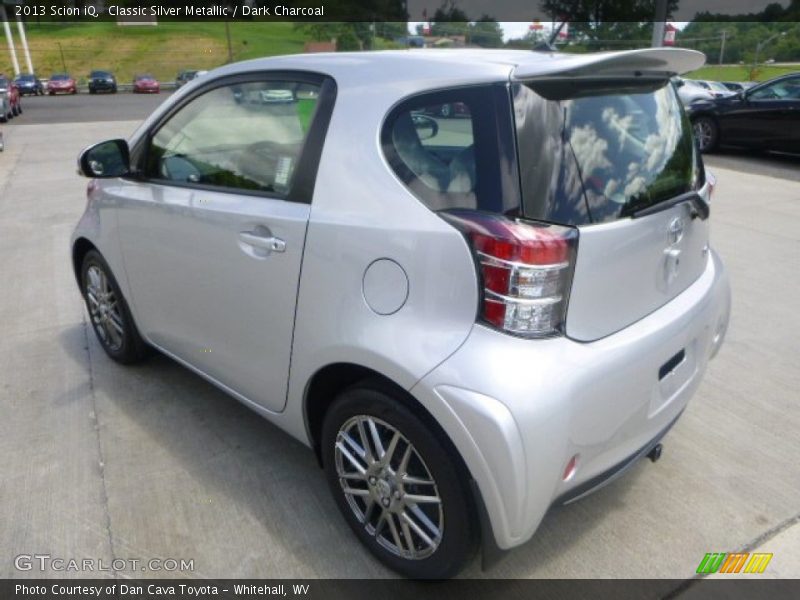 Classic Silver Metallic / Dark Charcoal 2013 Scion iQ