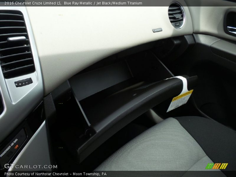 Blue Ray Metallic / Jet Black/Medium Titanium 2016 Chevrolet Cruze Limited LS