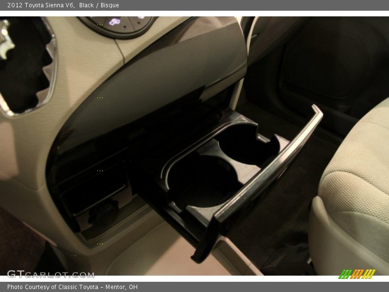 Black / Bisque 2012 Toyota Sienna V6