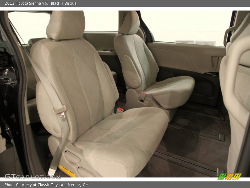 Black / Bisque 2012 Toyota Sienna V6