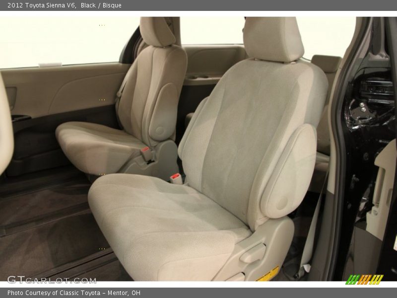Black / Bisque 2012 Toyota Sienna V6