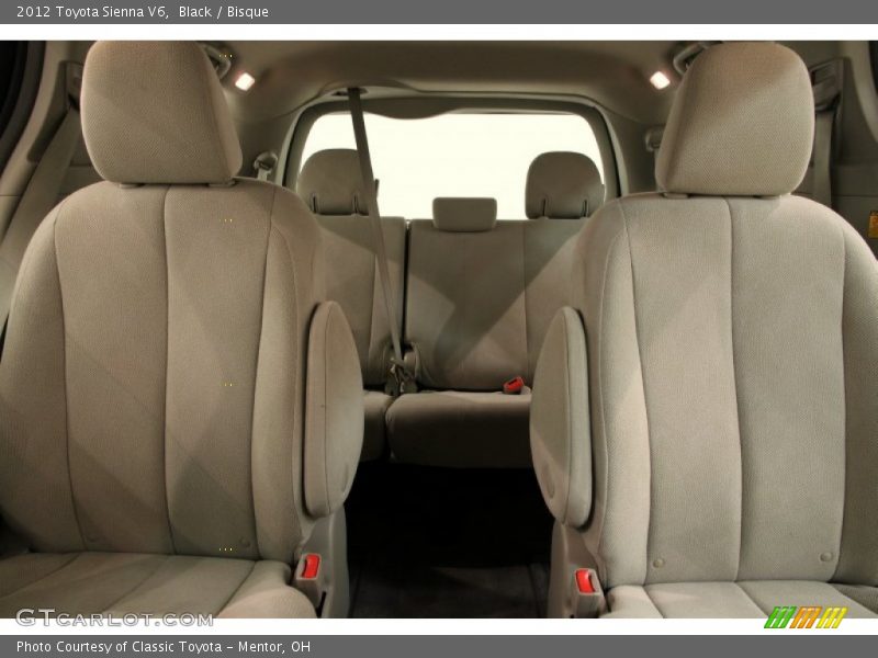 Black / Bisque 2012 Toyota Sienna V6