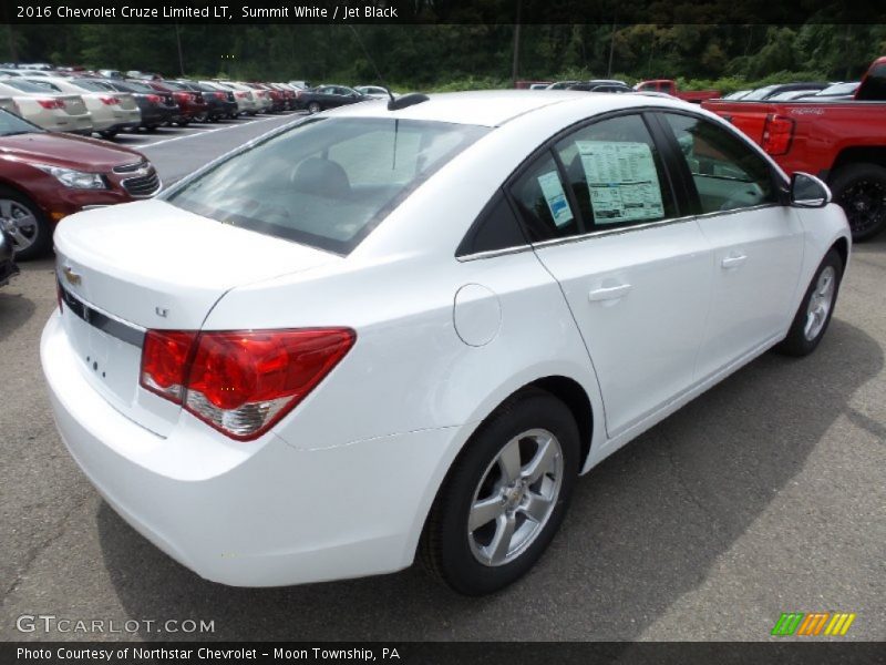 Summit White / Jet Black 2016 Chevrolet Cruze Limited LT