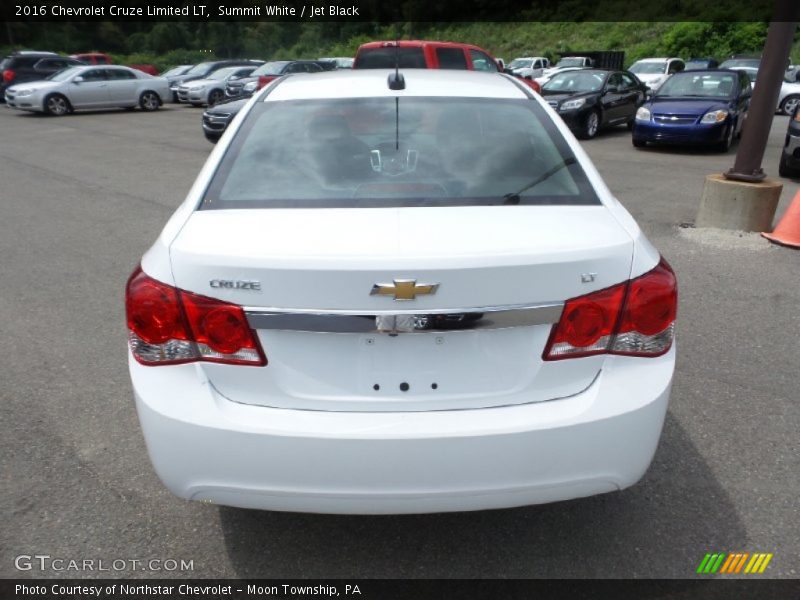 Summit White / Jet Black 2016 Chevrolet Cruze Limited LT