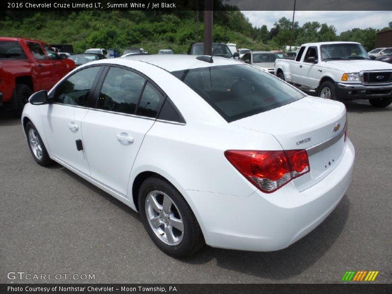 Summit White / Jet Black 2016 Chevrolet Cruze Limited LT