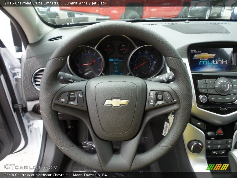 Summit White / Jet Black 2016 Chevrolet Cruze Limited LT