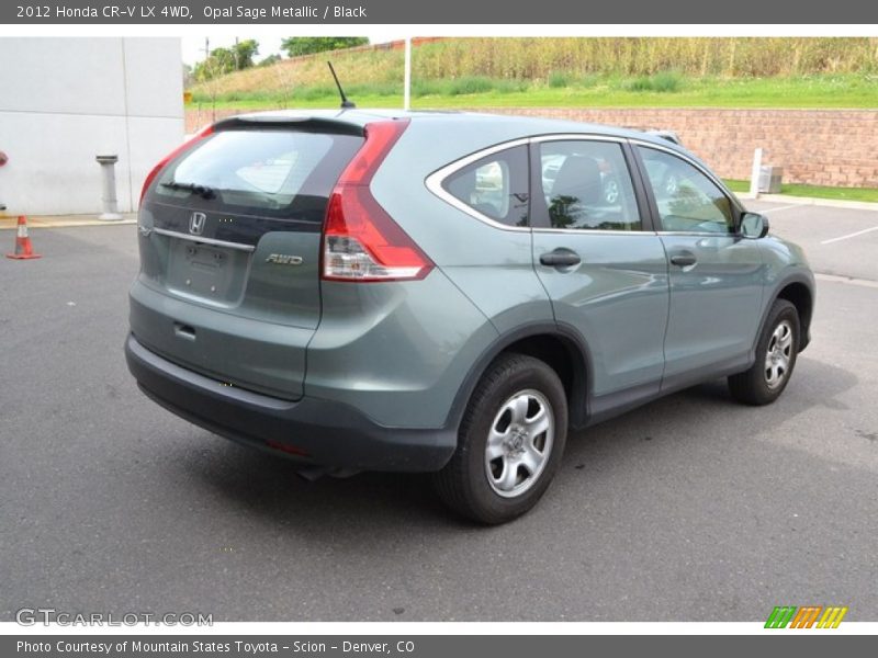 Opal Sage Metallic / Black 2012 Honda CR-V LX 4WD