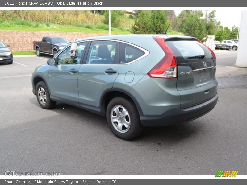Opal Sage Metallic / Black 2012 Honda CR-V LX 4WD