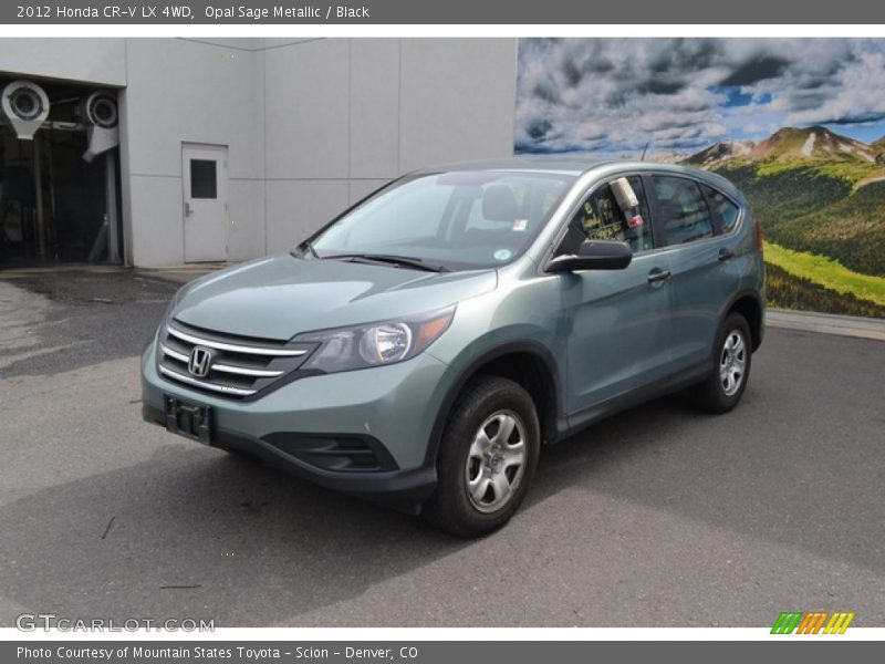 Opal Sage Metallic / Black 2012 Honda CR-V LX 4WD