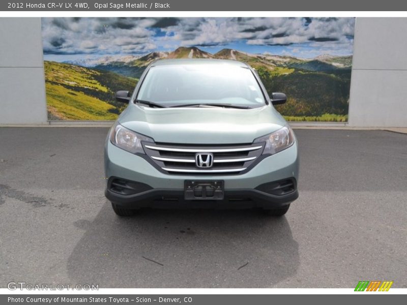 Opal Sage Metallic / Black 2012 Honda CR-V LX 4WD