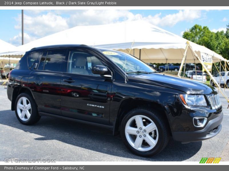 Black / Dark Slate Gray/Light Pebble 2014 Jeep Compass Latitude