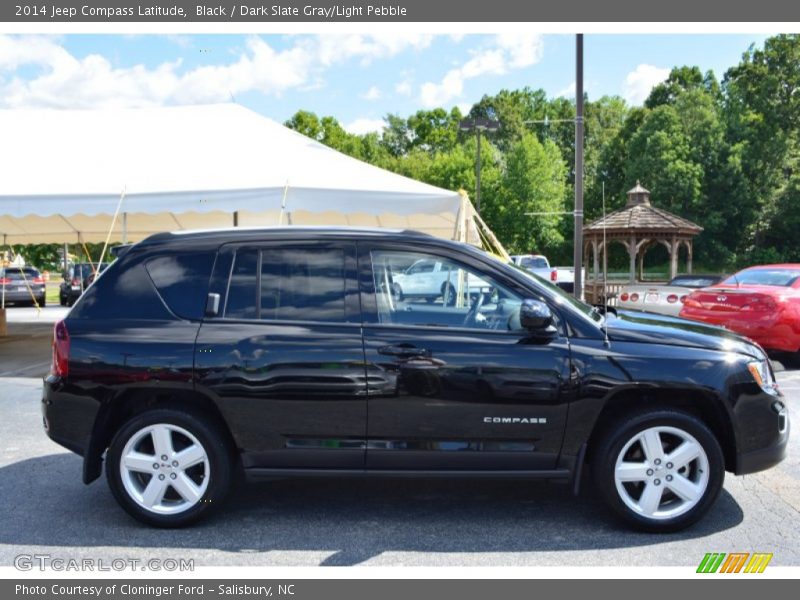 Black / Dark Slate Gray/Light Pebble 2014 Jeep Compass Latitude