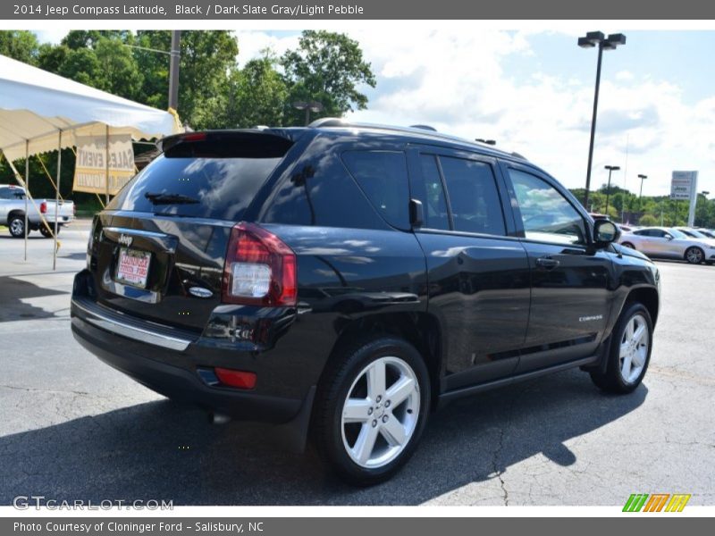 Black / Dark Slate Gray/Light Pebble 2014 Jeep Compass Latitude
