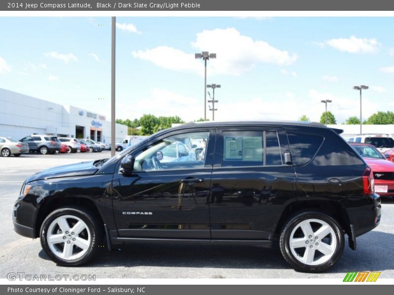 Black / Dark Slate Gray/Light Pebble 2014 Jeep Compass Latitude