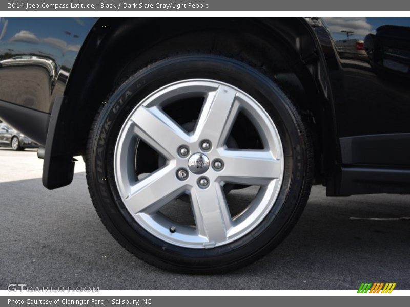 Black / Dark Slate Gray/Light Pebble 2014 Jeep Compass Latitude
