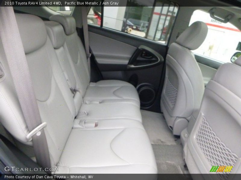 Pacific Blue Metallic / Ash Gray 2010 Toyota RAV4 Limited 4WD