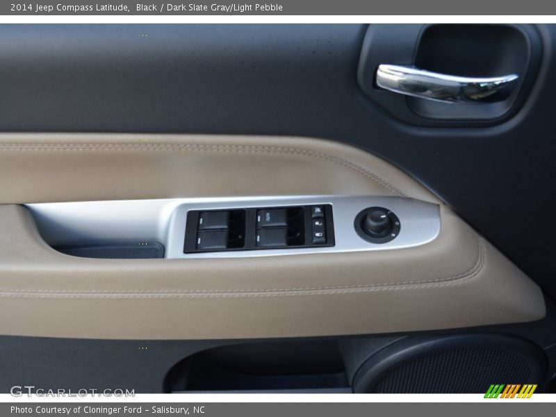 Black / Dark Slate Gray/Light Pebble 2014 Jeep Compass Latitude