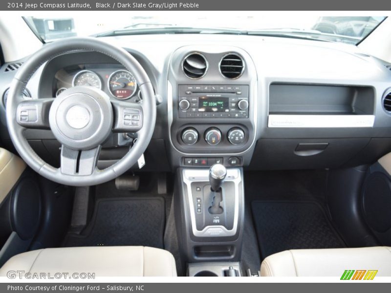 Black / Dark Slate Gray/Light Pebble 2014 Jeep Compass Latitude