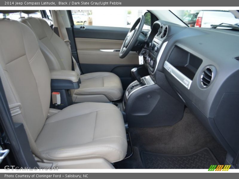 Black / Dark Slate Gray/Light Pebble 2014 Jeep Compass Latitude