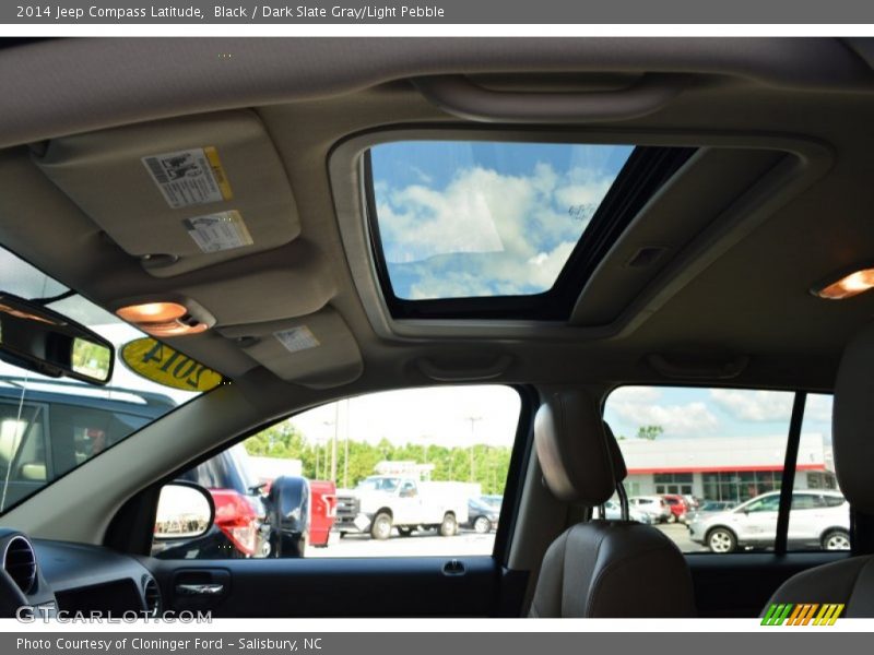 Black / Dark Slate Gray/Light Pebble 2014 Jeep Compass Latitude