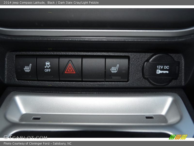 Black / Dark Slate Gray/Light Pebble 2014 Jeep Compass Latitude