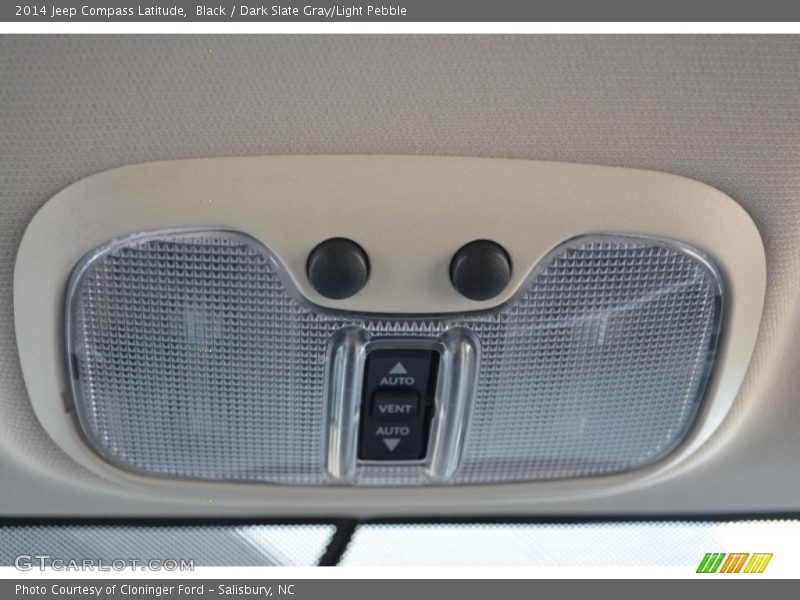 Black / Dark Slate Gray/Light Pebble 2014 Jeep Compass Latitude