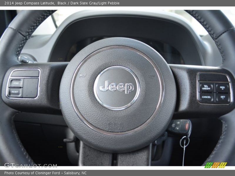 Black / Dark Slate Gray/Light Pebble 2014 Jeep Compass Latitude