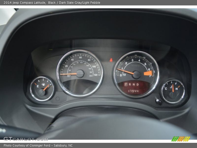 Black / Dark Slate Gray/Light Pebble 2014 Jeep Compass Latitude
