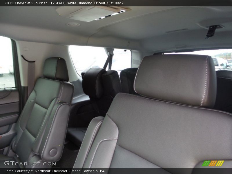 White Diamond Tricoat / Jet Black 2015 Chevrolet Suburban LTZ 4WD