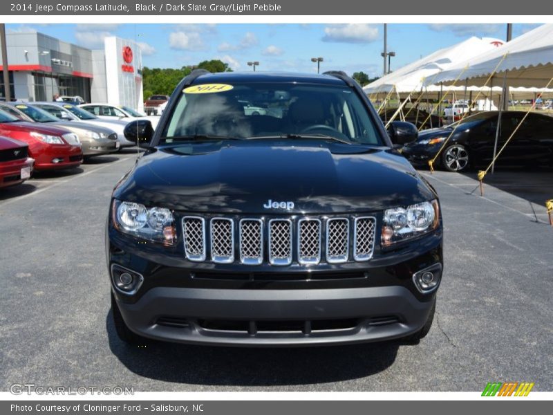Black / Dark Slate Gray/Light Pebble 2014 Jeep Compass Latitude