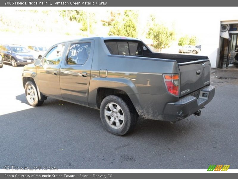 Amazon Green Metallic / Gray 2006 Honda Ridgeline RTL