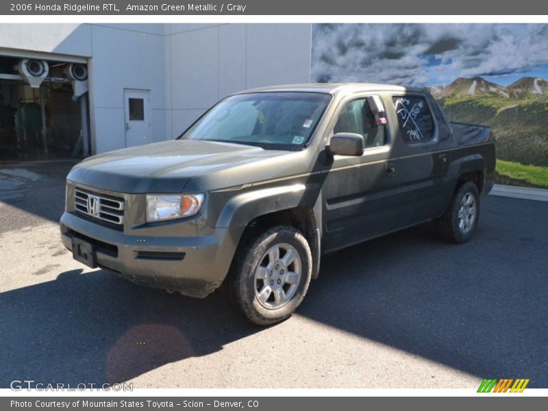 Amazon Green Metallic / Gray 2006 Honda Ridgeline RTL