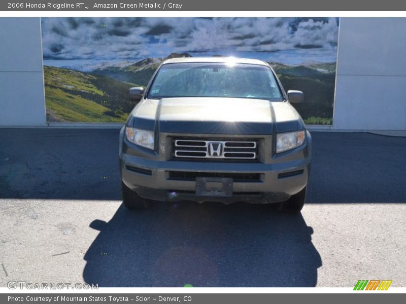 Amazon Green Metallic / Gray 2006 Honda Ridgeline RTL