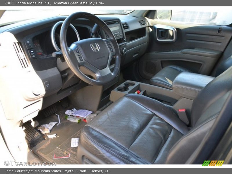 Amazon Green Metallic / Gray 2006 Honda Ridgeline RTL