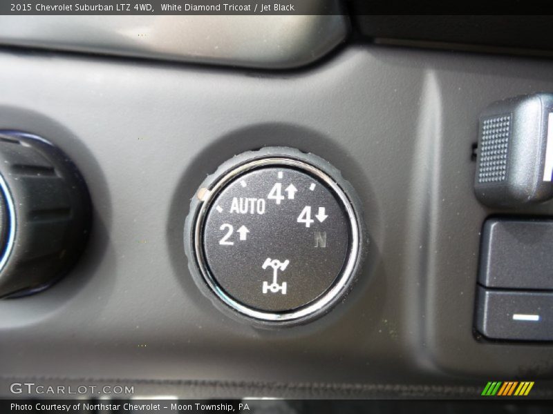 White Diamond Tricoat / Jet Black 2015 Chevrolet Suburban LTZ 4WD
