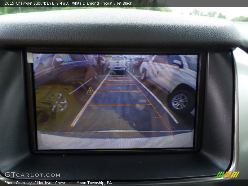 White Diamond Tricoat / Jet Black 2015 Chevrolet Suburban LTZ 4WD