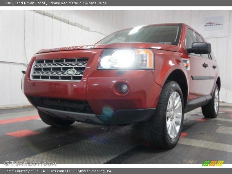 Rimini Red Metallic / Alpaca Beige 2008 Land Rover LR2 SE