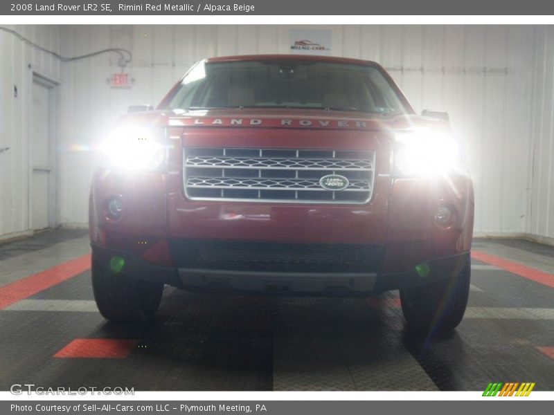 Rimini Red Metallic / Alpaca Beige 2008 Land Rover LR2 SE