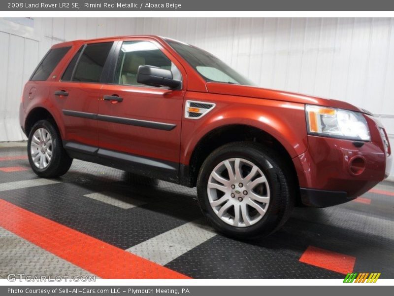 Rimini Red Metallic / Alpaca Beige 2008 Land Rover LR2 SE