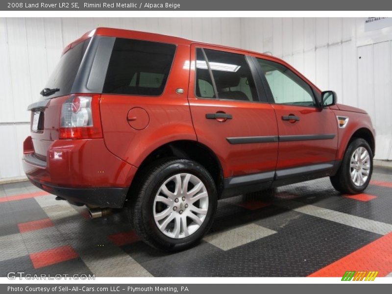 Rimini Red Metallic / Alpaca Beige 2008 Land Rover LR2 SE