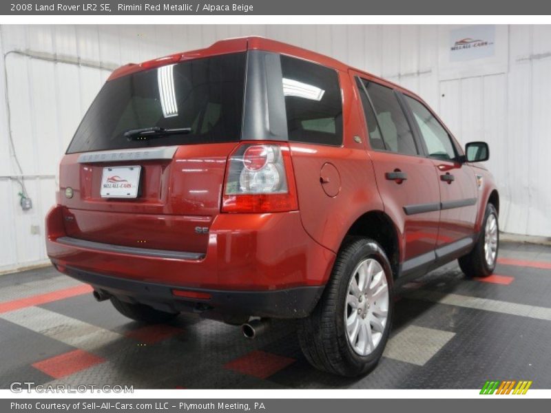 Rimini Red Metallic / Alpaca Beige 2008 Land Rover LR2 SE