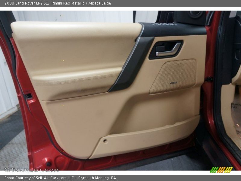 Rimini Red Metallic / Alpaca Beige 2008 Land Rover LR2 SE