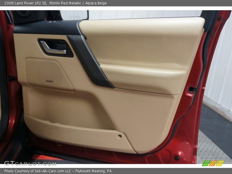 Rimini Red Metallic / Alpaca Beige 2008 Land Rover LR2 SE