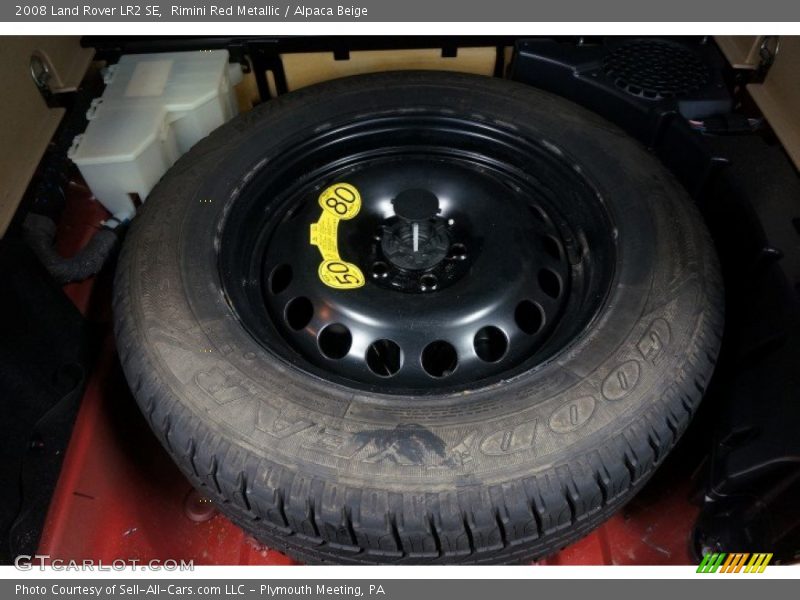 Rimini Red Metallic / Alpaca Beige 2008 Land Rover LR2 SE