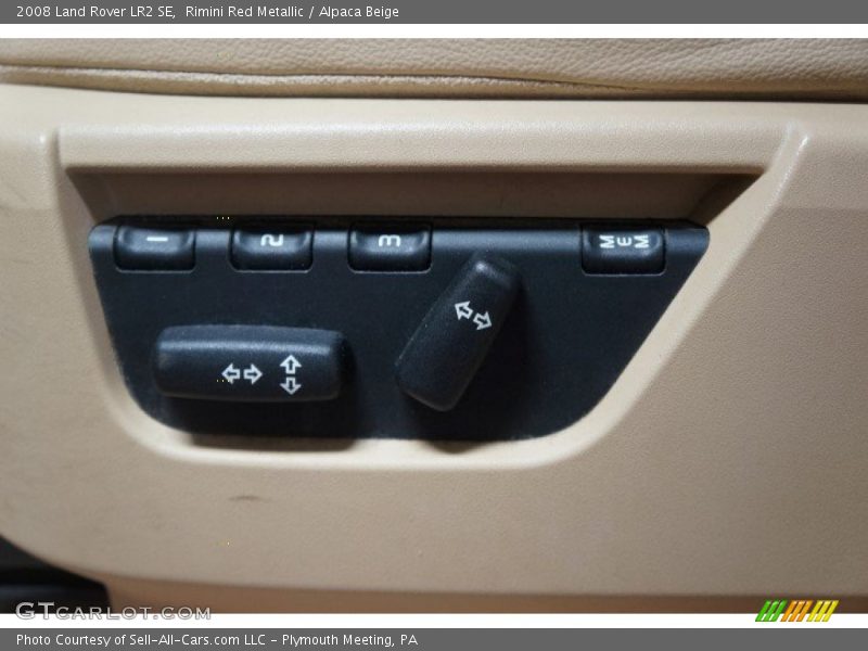 Rimini Red Metallic / Alpaca Beige 2008 Land Rover LR2 SE