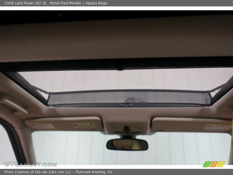 Rimini Red Metallic / Alpaca Beige 2008 Land Rover LR2 SE