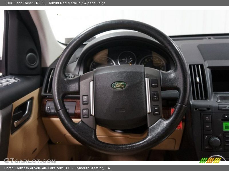 Rimini Red Metallic / Alpaca Beige 2008 Land Rover LR2 SE