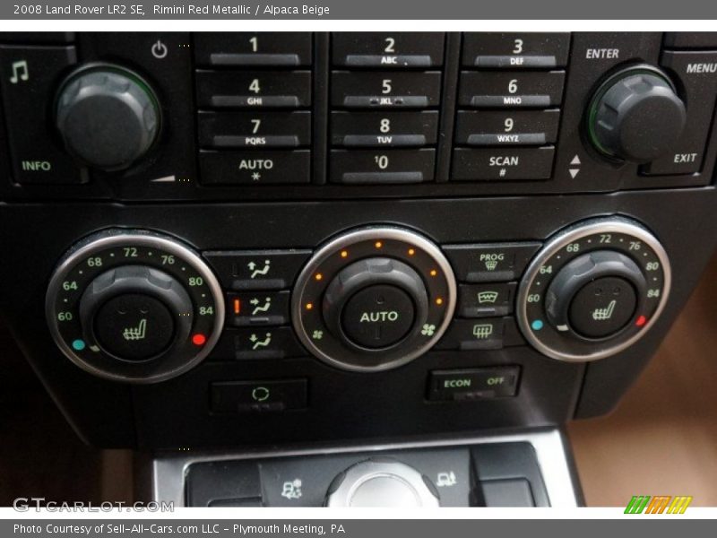 Rimini Red Metallic / Alpaca Beige 2008 Land Rover LR2 SE