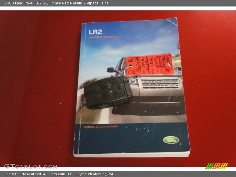 Rimini Red Metallic / Alpaca Beige 2008 Land Rover LR2 SE